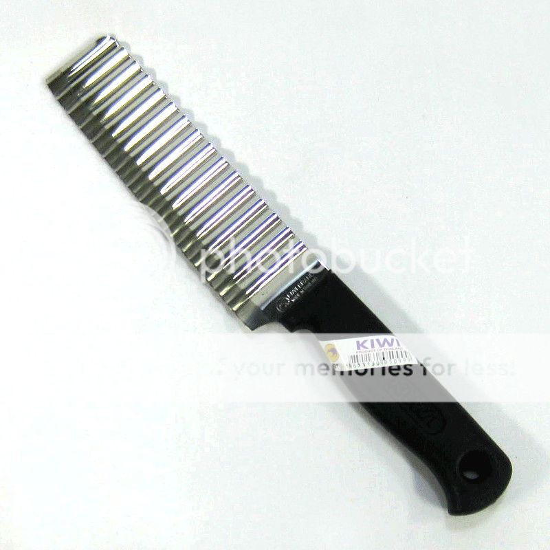 Zig Zag Wave Knife Fruit Vegetable Decoration Cutter Stainless Thai Kitchen eBay
