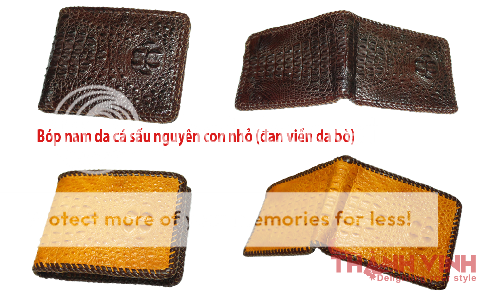 Khuyến mãi khủng giảm 20% tất cả sản phẩm (Bóp,Ví,Túi Xách, dây nịt da cá sấu...) - 2