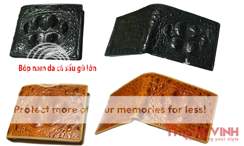 Khuyến mãi khủng giảm 20% tất cả sản phẩm (Bóp,Ví,Túi Xách, dây nịt da cá sấu...) - 5