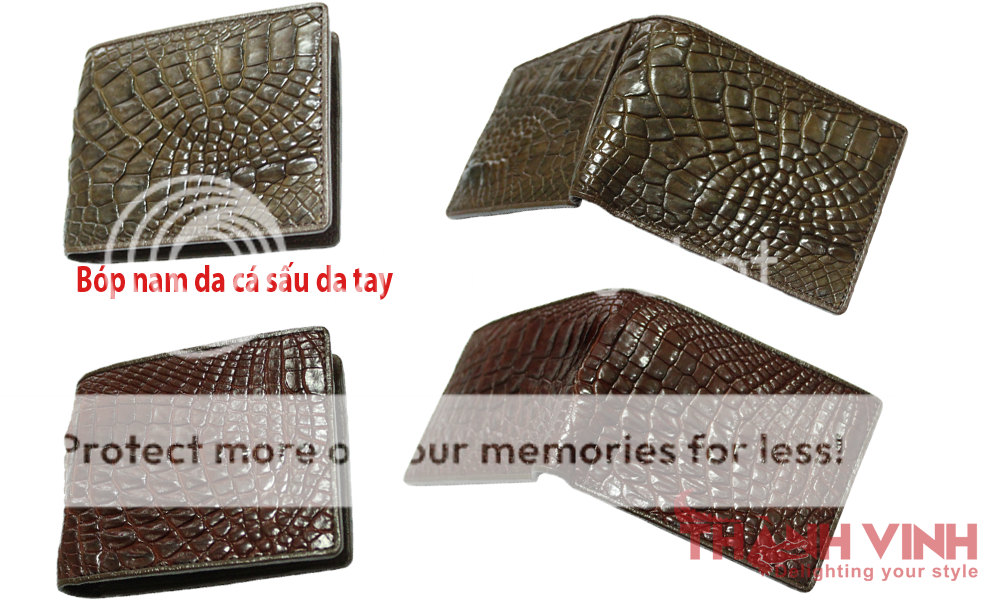 Khuyến mãi khủng giảm 20% tất cả sản phẩm (Bóp,Ví,Túi Xách, dây nịt da cá sấu...) - 7