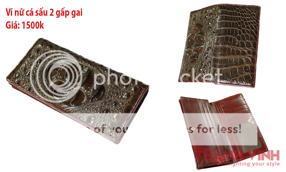 Khuyến mãi khủng giảm 20% tất cả sản phẩm (Bóp,Ví,Túi Xách, dây nịt da cá sấu...) - 6